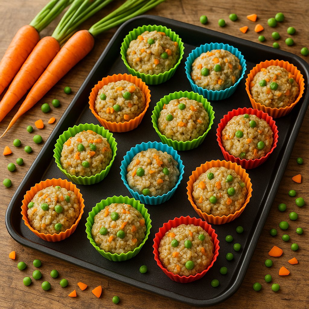 Turkey Rice Oven Muffins