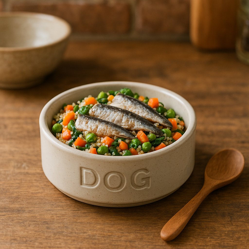 instant pot sardine quinoa meal