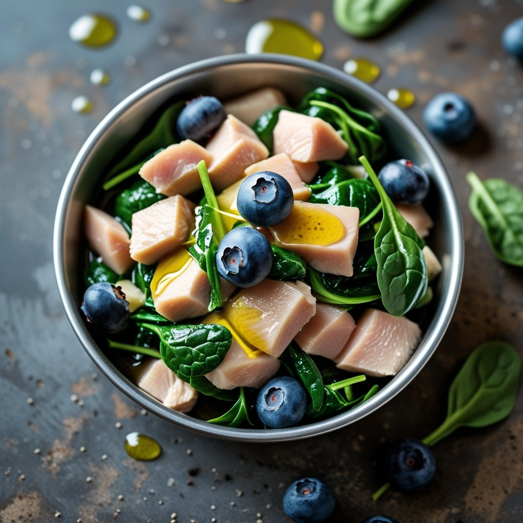 Raw Chicken & Spinach Power Mix: The Lazy Dog Parent's Secret to Ridiculously Healthy Pups 3 image 4